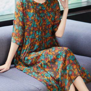 Middle aged lady's dress